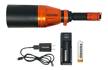 [831621007778] Foxpro GUNFIRE Gun Fire  Orange/Black Metal Red/Green/White Filter