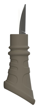 [831621007655] Foxpro 4K9 4K9  Open Call Single Reed Coyote Sounds Attracts Predators Tan