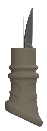 [831621007662] Foxpro 4K9 4K9 Pup Open Call Single Reed Coyote Sounds Attracts Predators Tan