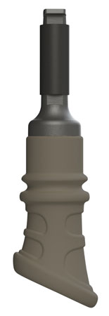 [831621007679] Foxpro KAMIKAZE Kamikaze  Bite Call Single Reed Bird/Rabbit Sounds Attracts Predators Tan