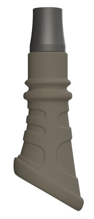 [831621007686] Foxpro JACNHDE Jackal-N-Hyde  Closed Call Double Reed Prey Sounds Attracts Predators Tan