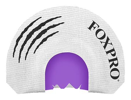 [831621006139] Foxpro COTTONTAIL DIA Cottontail  Diaphragm Call Double Reed Cottontail Sounds Attracts Predators White