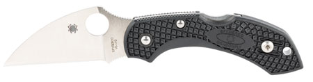 [716104013487] Spyderco C28FPWCBK2 Dragonfly 2 Lightweight 2.28" Folding Wharncliffe Plain VG-10 SS Blade Black Bi-Directional Texturing FRN Handle Includes Pocket Clip