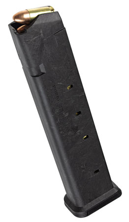 [840815109716] Magpul MAG662-BLK PMAG GL9 27rd 9mm Luger Compatible w/Glock 19 Black Polymer