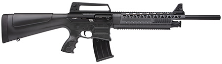 [812285026817] Rock Island VR60SMOKE VR60  12 Gauge 5+1 3" 20" Barrel, Exclusive Smoke Cerakote Finish,  Synthetic Stock, Adj. Front/Carry Handle Rear Sights, Manual Safety