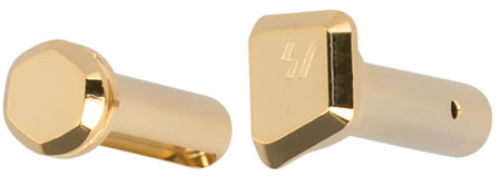 [700598351279] Strike AREPTPGC Takedown/Pivot Pins  Extended AR-15, M4, M16 Gold Steel AR-Platform