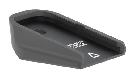 [793811763515] Strike Industries GALBPBK Base Plate  Compatible w/Glock Except 20/21/26/27/33/39, Black Aluminum