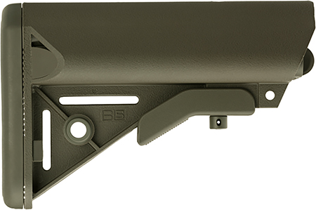 [814927020030] B5 Systems SOP1077 Enhanced SOPMOD Foliage Green Synthetic for AR-Platform with Mil-Spec Receiver Extension (Tube Not Included)