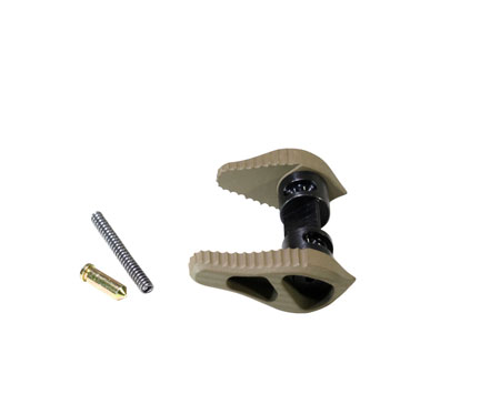 [816397022941] TIMBER CREEK OUTDOOR INC AMBISSFDE Safety Selector 45/90 Degree AR Platform Flat Dark Earth Aluminum Ambidextrous