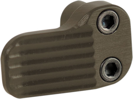 [850317006512] Timber Creek Outdoors AREMRFDE AR Extended Magazine Release Flat Dark Earth Cerakote Aluminum