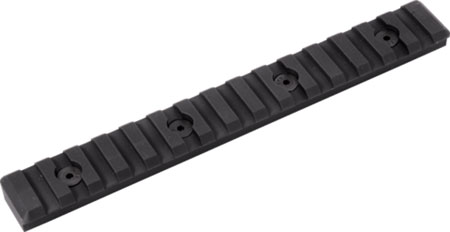 [816397020732] Timber Creek Outdoors M15SPRBL M-LOK 15 Slot Picatinny Rail  Black Anodized