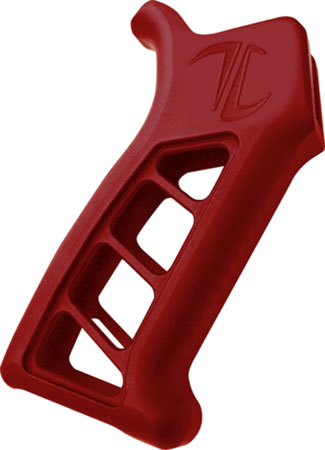 [816397020435] TIMBER CREEK OUTDOOR INC EARPGR Enforcer AR Pistol Grip Red Anodized with Clear Cerakote Aluminum