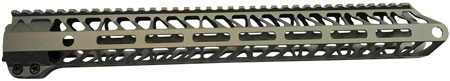 [816397021609] TIMBER CREEK OUTDOOR INC ME15HGFDE Enforcer Handguard AR-15 Flat Dark Earth Cerakote M-LOK Aluminum  15"