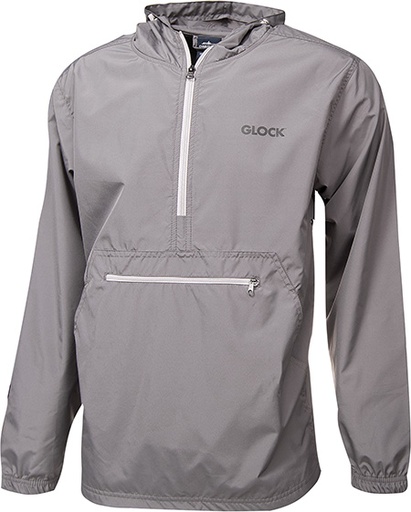 [764503045608] Glock AP95884 Pack-N-Go  Gray Long Sleeve Small Polyester