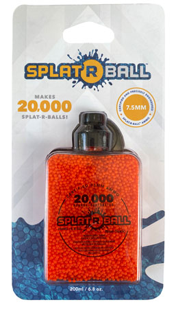 [793676097541] Splat R Ball 950022 Water Beads  7-7.5mm Polymer/ 20,000 Per Bottle