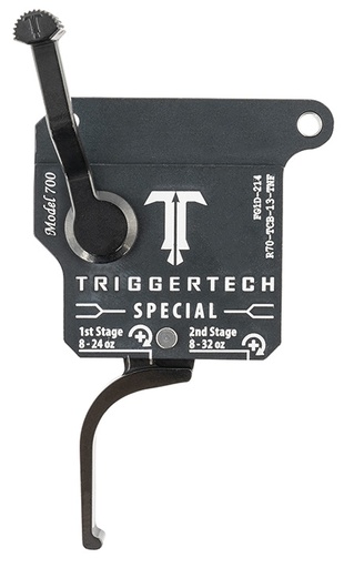 [885768001779] TriggerTech R70TCB13TNF Special  Two-Stage Flat Trigger with 1-3.50 lbs Draw Weight  &  Matte Gray w/Black Parts Finish for Remington 700 Right