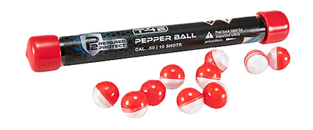 [723364923012] RWS/Umarex 2292301 Pepperballs Training Red/White 10 Pack