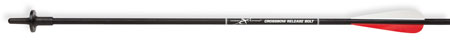 [044734556044] Carbon Express 55604 Crossbow Release Bolt  Black/Red 22" Carbon Fiber 1