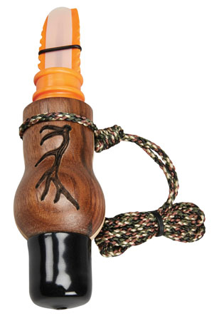[021291701681] Wayne Carlton's Calls 70168 Whispering Cow Call  Open Call Cow Sounds Attracts Elk Natural Walnut/Maple