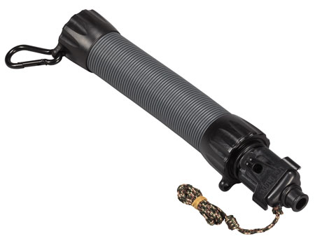 [021291703746] Wayne Carlton's Calls 70374 Qwik Bugle Mac Daddy Combo Tube Call Attracts Elk Black Plastic