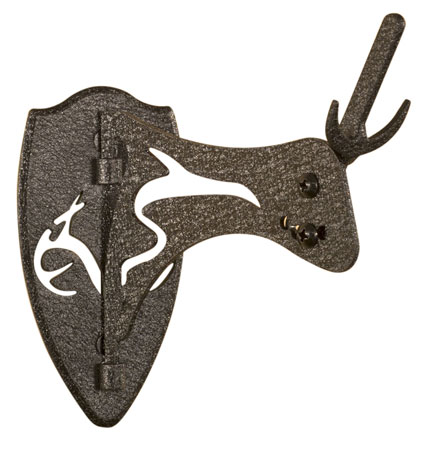 [856643002242] Skullhooker SKHRTLHASSYBLK Realtree Little Hooker  Small/Mid-Size European Game Graphite Black Steel