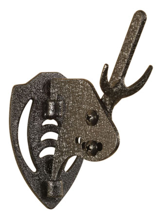 [856643002181] Skullhooker SKHMHASSYBLK Mini Hooker  Small/Mid-Size Game Graphite Black Steel