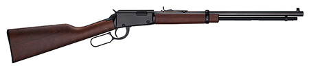 [619835011008] Henry H001T Frontier  22 LR 16 LR/21 Short 20" Octagon Barrel, Black Metal Finish  &  American Walnut Stock