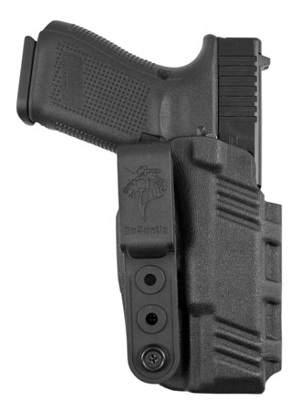 [792695360834] DeSantis Gunhide 137KJ9PZ0 Slim-Tuk  IWB Kydex Belt Clip Fits Springfield Hellcat 3" Ambidextrous