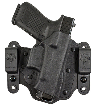 [792695355809] DeSantis Gunhide 176KA8BZ0 Intruder 2.0 IWB/OWB Black Kydex Belt Loop Fits Glock 43/43X Right Hand
