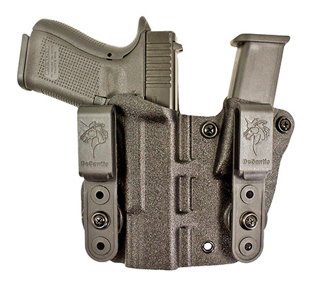[792695355823] DeSantis Gunhide 176KA8JZ0 Intruder  IWB/OWB Black Kydex Belt Loop Fits Sig P365/P365XL/P365 SAS Right Hand
