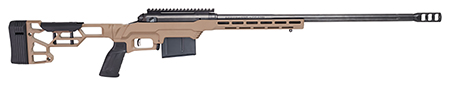 [011356576989] Savage Arms 57698 110 Precision 338 Lapua Mag 5+1 24", Matte Black Rec/Barrel, Flat Dark Earth Cerakote MDT LSS XL Chassis, Polymer Grip, Left Hand