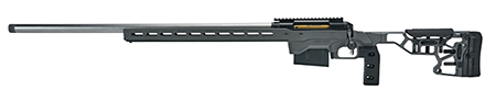 [011356577085] Savage Arms 57708 110 Elite Precision 338 Lapua Mag 5+1 30" Matte Stainless, Matte Black Rec, Gray Cerakote Adjustable MDT ACC Aluminum Chassis Stock, Left Hand (MB Not Included)