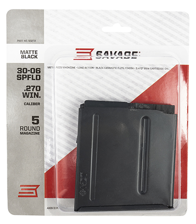 [011356552723] Savage Arms 55272 Savage  5rd 270 Win/30-06 Springfield Fits Axis II Precision Matte Black Steel