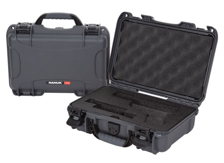 [666365020437] Nanuk 909GLOCK7 909  Graphite Resin Compatible w/Glock