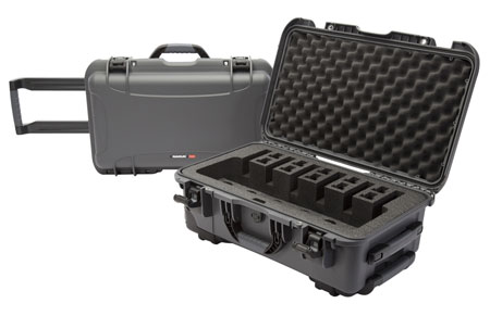 [666365018076] Nanuk 9356UP7 935 6 Up Gun Case Graphite Handgun Resin