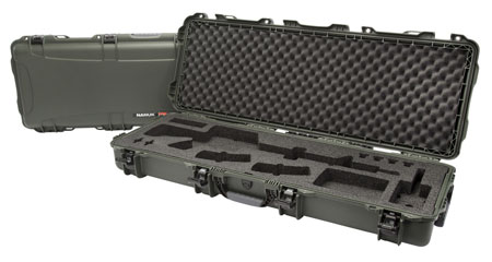 [666365018137] Nanuk 990AR06 990 AR15 Case Waterproof Olive Resin w/ Foam Padding for AR-Platform