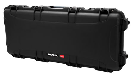 [666365021830] Nanuk 985AR01 985 AR15 Case Black NK-7 Resin w/ Foam Padding Wheels  &  Handle