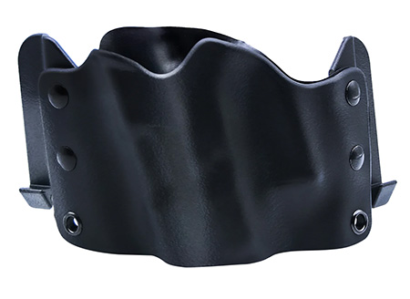 [611401601804] Stealth Operator H60180 Compact Clip Holster OWB Black Polymer Compatible w/Springfield XD, Glock (Except 42), Taurus 24/7 Belt Clip Mount Left Hand