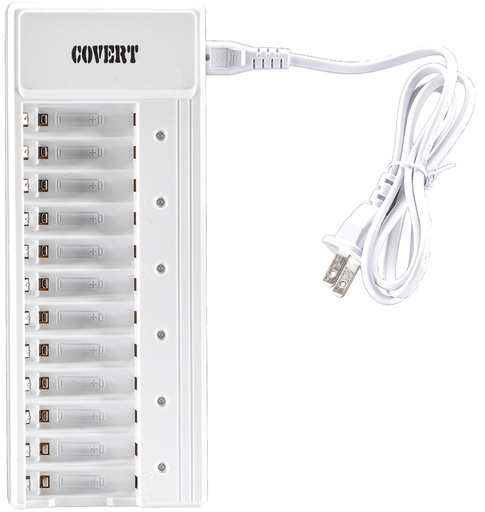 [898079002038] Covert Scouting Cameras 2038 Rapid Charger 12 Bay AA