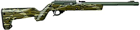 [879971008410] Tactical Solutions ATDMBBBMOB X-Ring Takedown VR  22 LR 16.50" 10+1 Matte Black Mossy Oak Bottomland Magpul X-22 Backpacker Stock Ambidextrous Hand