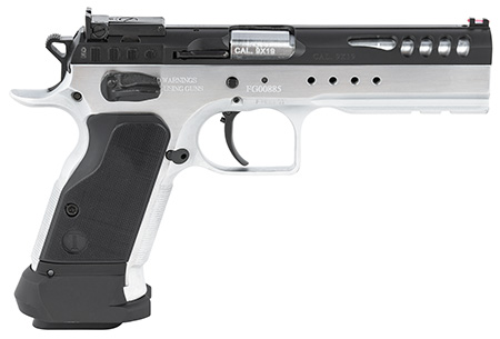 [8051770130239] Tanfoglio IFG TF-LIMMSTR-9 Limited Master  9mm Luger 4.75" 18+1 Hard Chrome Black Steel Slide Black Polymer Grip