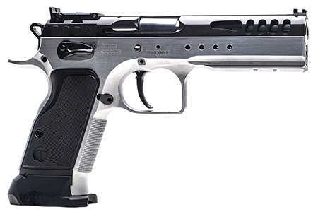 [8051770130260] Tanfoglio IFG TF-LIMMSTR-10 Limited Master  10mm Auto 4.75" 14+1 Hard Chrome Black Steel Black Polymer Grip