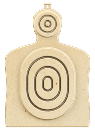 [888151028568] Birchwood Casey 3DTGTBTT Torso Target  31.25" H x 21.25" W x 1" D 3D Bullseye Tan 3 Per Pack