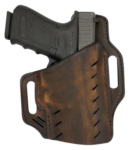 [659682003672] Versacarry G1BRN Guardian  OWB Size 1 Distressed Brown Leather Belt Slide Fits Beretta Px4 Storm Right Hand