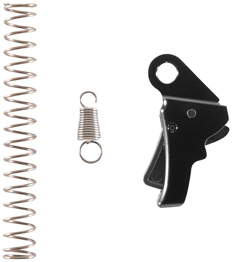 [854751007210] Apex Tactical 115112 Action Enhancement  Curved Trigger w/ 5-5.50 lbs Draw Weight  &  Black Finish for Springfield Hellcat