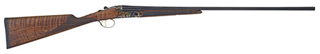 [713780380285] TriStar 38028 Bristol SxS Full Size 28 Gauge Break Open 2.75" 2rd 28" Blued Side By Side Barrel, Color Case Hardened Steel Receiver, English Style Oiled Turkish Walnut Stock, Right Hand