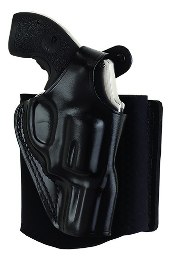 [601299019157] Galco AG870RB Ankle Glove  Size Fits Ankles up to 13" Black Leather Hook  &  Loop Fits Sig P365 Fits Sig P365XL Right Hand