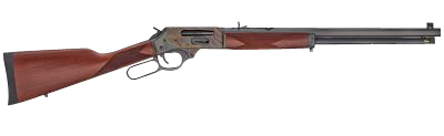 [619835090102] Henry H009GCC Side Gate  Full Size 30-30 Win 5+1 20" Blued Octagon Barrel, Color Case Hardened Steel Receiver, American Walnut Stock Right Hand