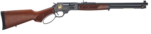 [619835100184] Henry H010GWL Side Gate Wildlife Full Size 45-70 Gov 4+1 18.43" Blued Steel Barrel, Blued Steel Receiver, Fancy American Walnut Stock Right Hand