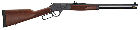 [619835200365] Henry H012GM Big Boy Side Gate Full Size 38 Special 357 Mag 10+1 20" Blued Round Barrel Blued Steel Receiver American Walnut Right Hand